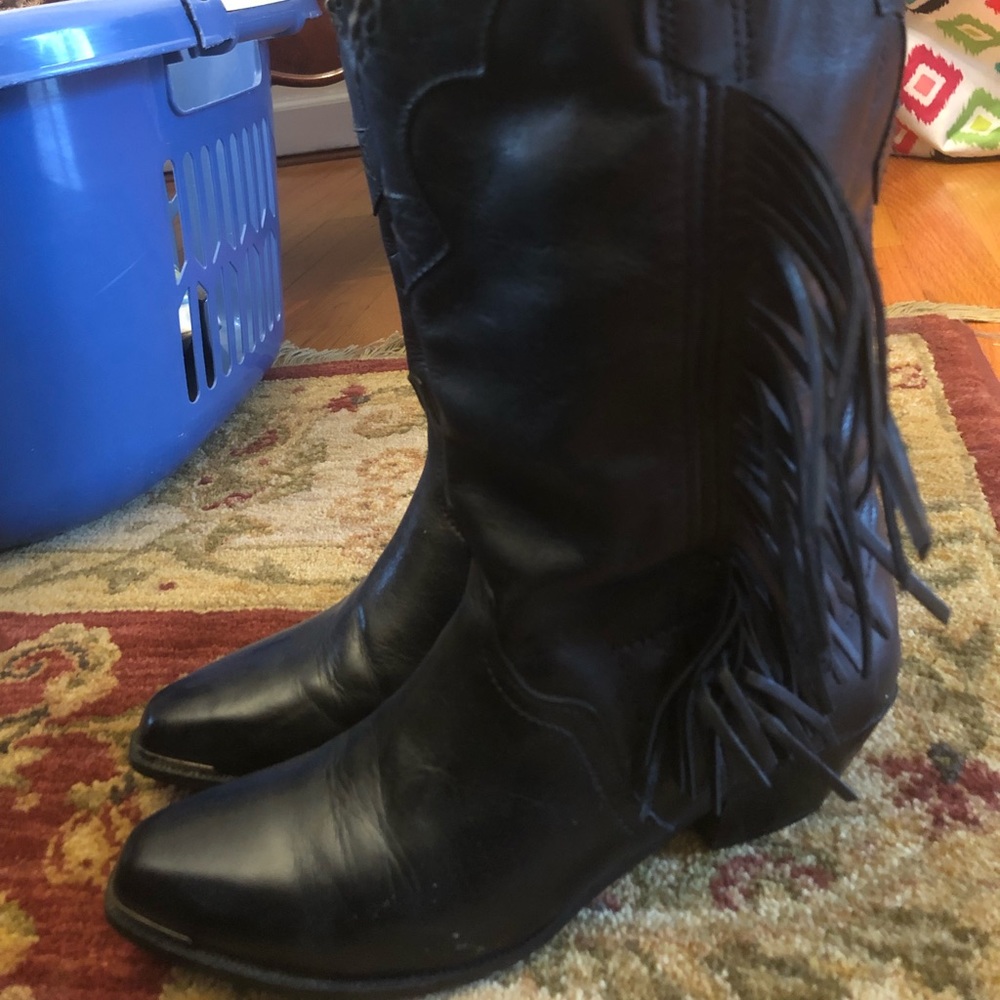 Cowgirl dancing boots
